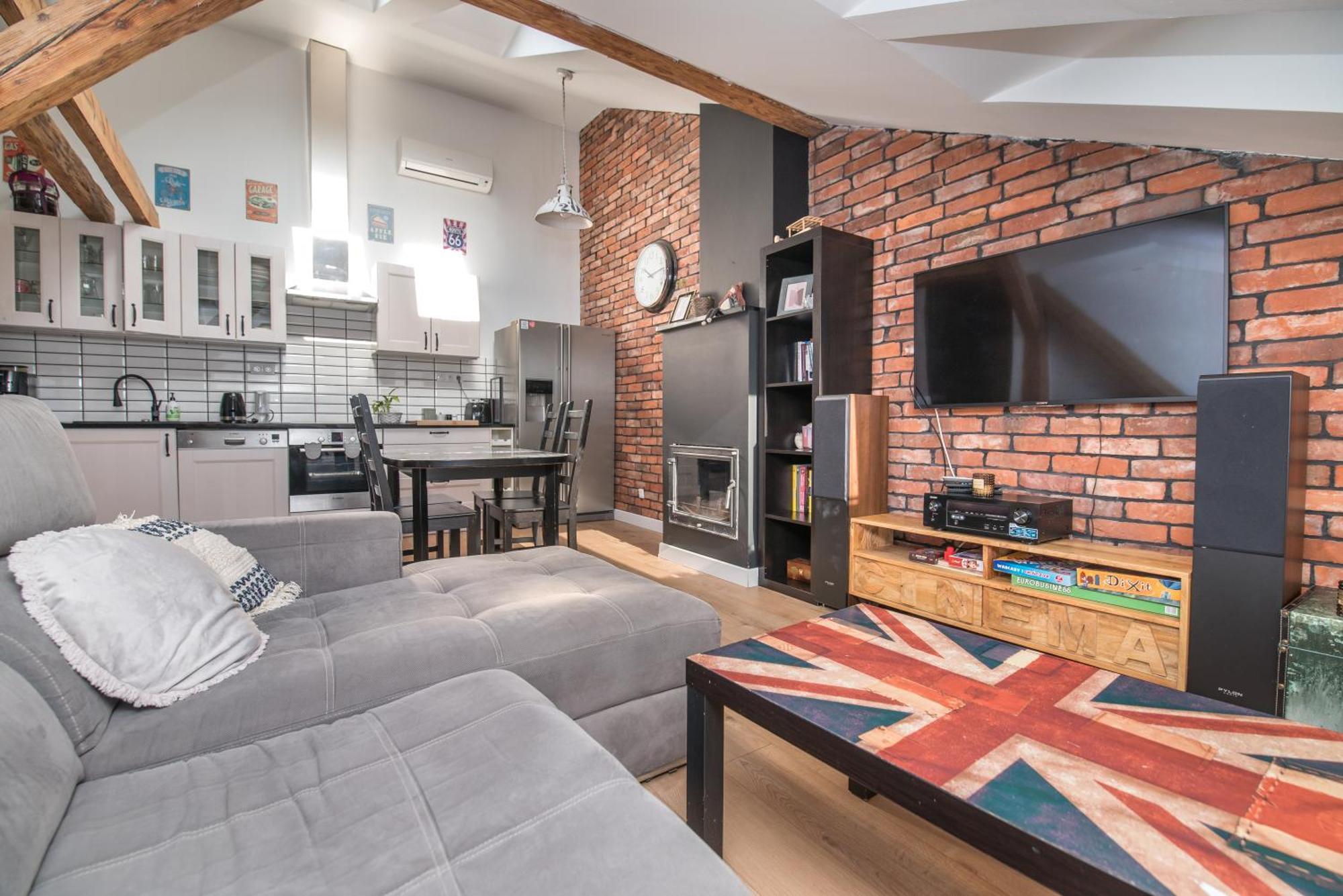 Przytulny Loft W Uroczej Okolicy Lägenhet Gliwice Exteriör bild